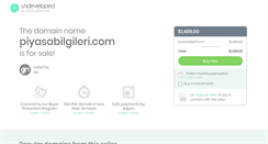 Desktop Screenshot of piyasabilgileri.com