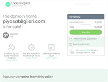 Tablet Screenshot of piyasabilgileri.com